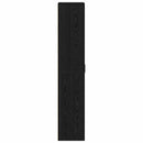vidaXL Magasfiú Fekete tölgy 70 x 33.5 x 180 cm Faanyag