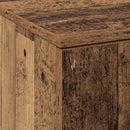 vidaXL Highboard 60 x 35 x 180 cm Szerelt Fa Öreg fa