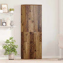 vidaXL Highboard 60 x 35 x 180 cm Szerelt Fa Öreg fa