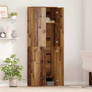vidaXL Highboard 60 x 35 x 180 cm Szerelt Fa Öreg fa