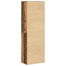 vidaXL Highboard 60 x 35 x 180 cm Szerelt Fa Öreg fa