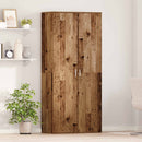 vidaXL Magasító polcokkal tárolóval Öreg fa 80 x 39 x 178 cm Faanyag
