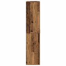 vidaXL Magasító polcokkal tárolóval Öreg fa 80 x 39 x 178 cm Faanyag