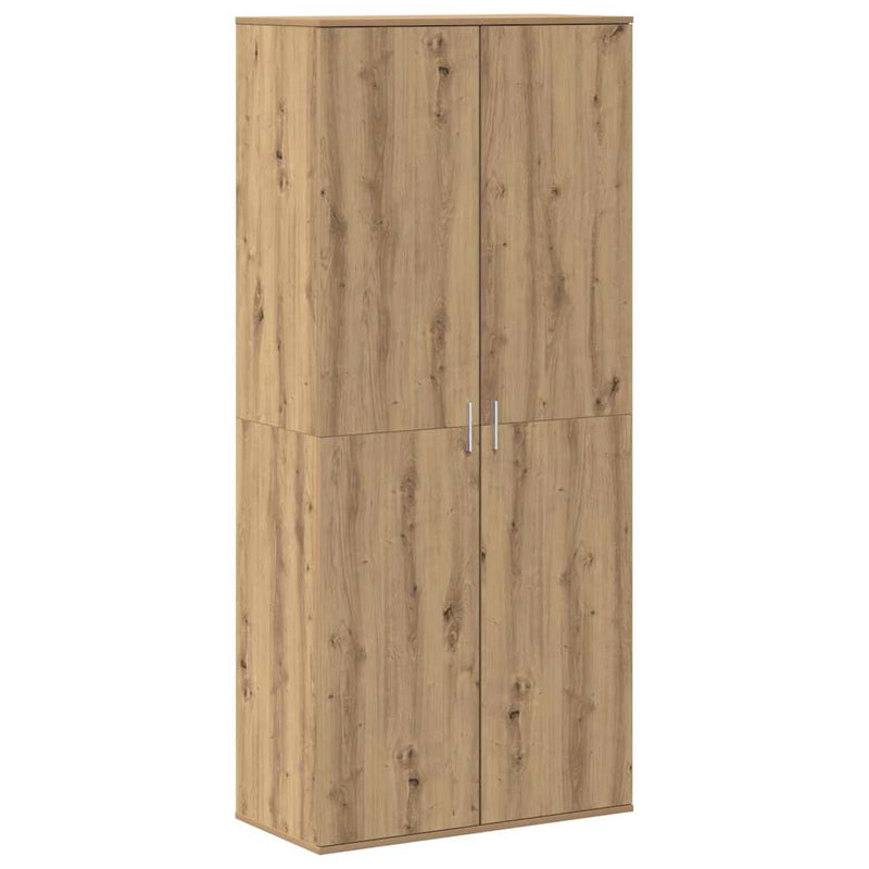 vidaXL Magasító polcokkal kézműves tölgy 80 x 39 x 178 cm Faanyag