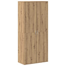 vidaXL Magasító polcokkal kézműves tölgy 80 x 39 x 178 cm Faanyag