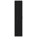 vidaXL Magasfiú 80 x 39 x 178 cm Szerelt Fa Fekete Tölgy
