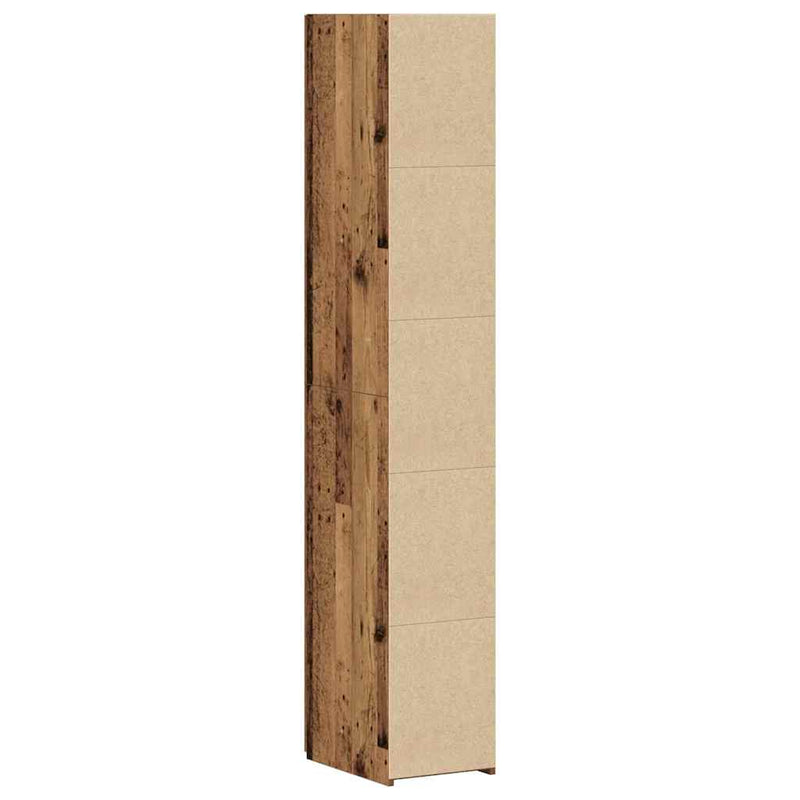 vidaXL Magasfiú Régi fa 30 x 42.5 x 185 cm Faanyag