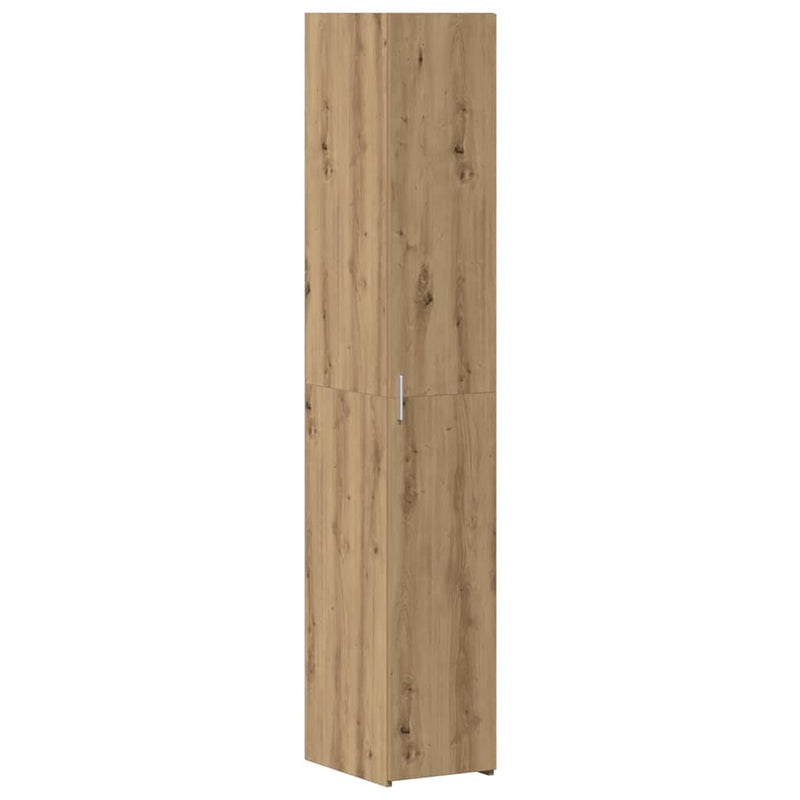 vidaXL Magasfiú kézműves tölgy 30 x 42.5 x 185 cm Faanyag