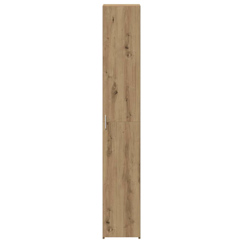 vidaXL Magasfiú kézműves tölgy 30 x 42.5 x 185 cm Faanyag