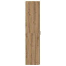 vidaXL Magasfiú kézműves tölgy 30 x 42.5 x 185 cm Faanyag