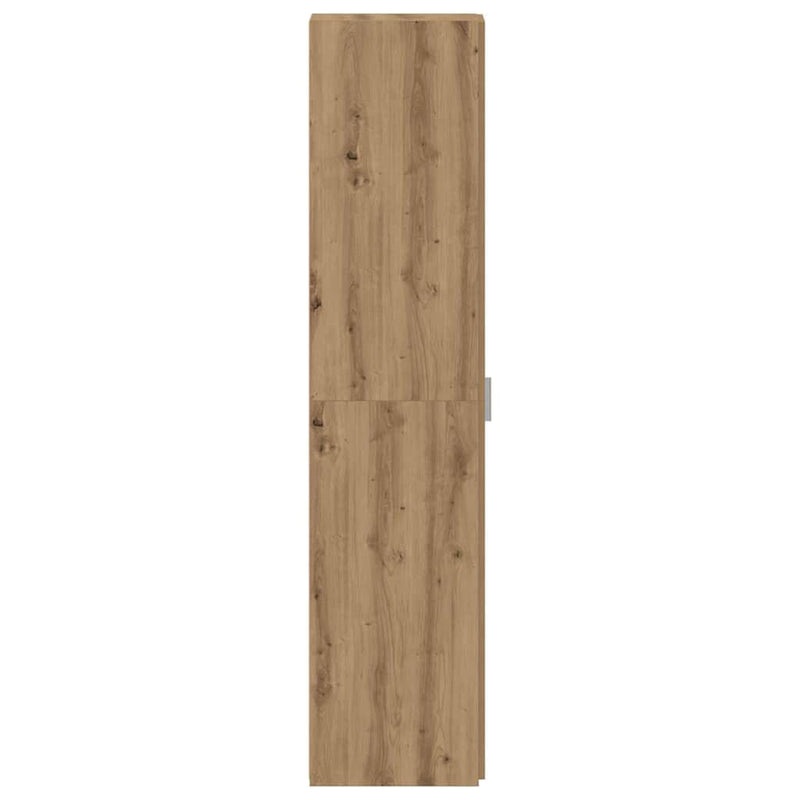 vidaXL Magasfiú kézműves tölgy 30 x 42.5 x 185 cm Faanyag