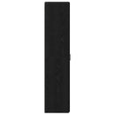 vidaXL Magasfiú 2 pcs Fekete tölgy 30 x 42,5 x 185 cm