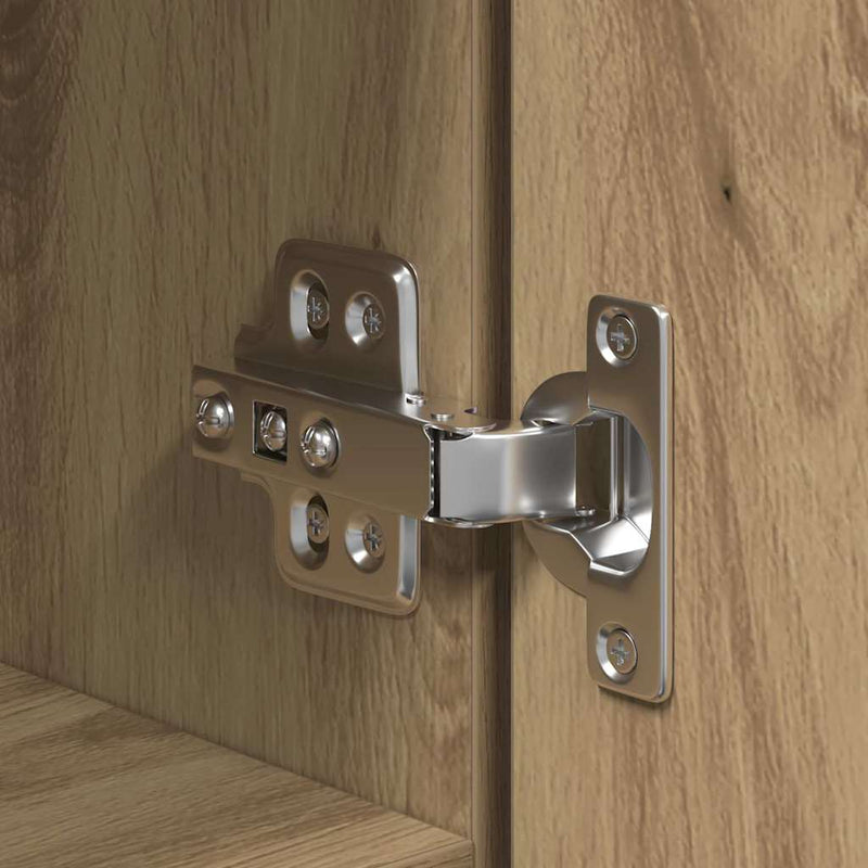 vidaXL Magasfiú kézműves tölgy 40 x 42,5 x 185 cm Faanyag