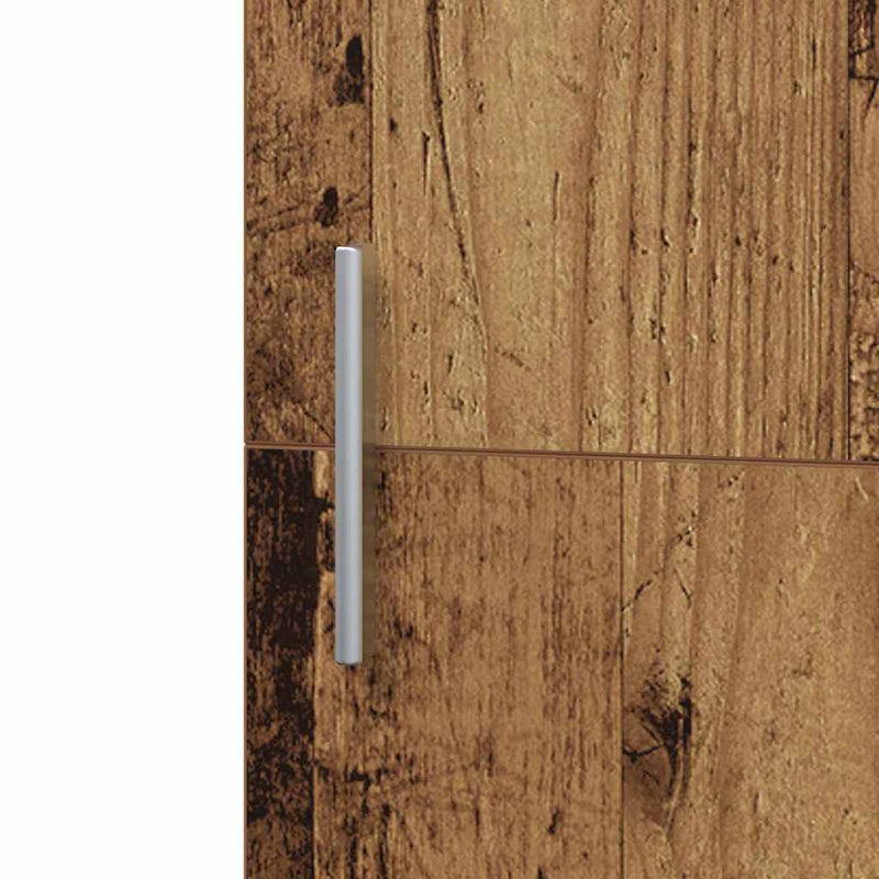 vidaXL Magas Bútor Régi Fa 45x42.5x185 cm MDF