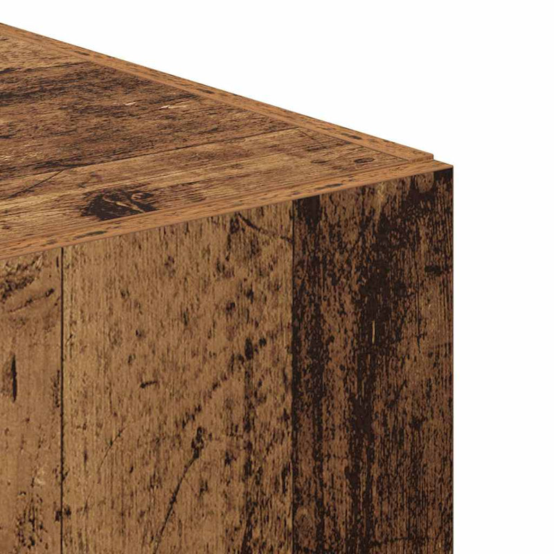 vidaXL Magas Bútor Régi Fa 45x42.5x185 cm MDF