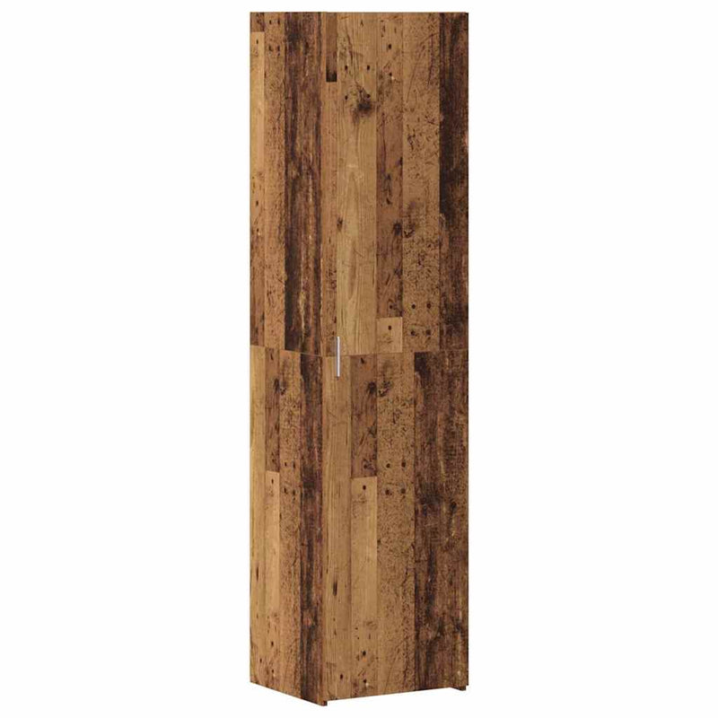 vidaXL Magas Bútor Régi Fa 45x42.5x185 cm MDF