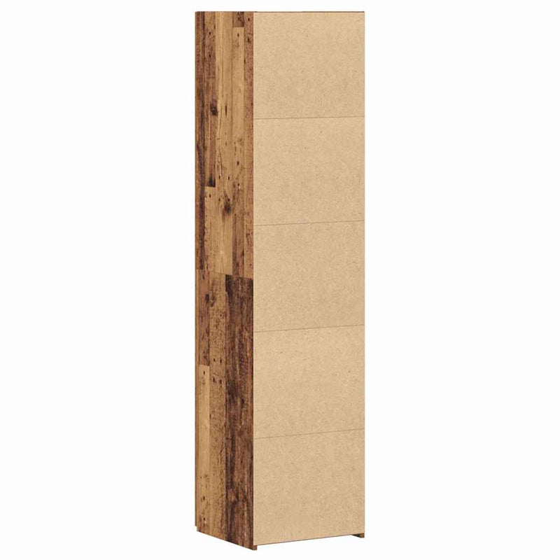 vidaXL Magas Bútor Régi Fa 45x42.5x185 cm MDF