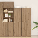 vidaXL Magasfiú 2 pcs Artisan tölgy 50 x 42,5 x 185 cm