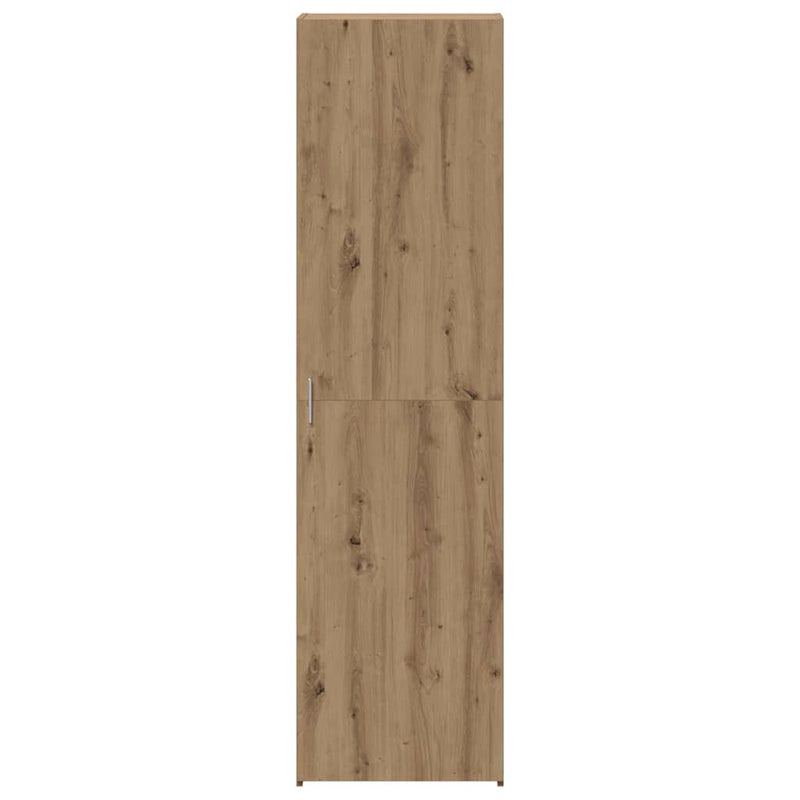 vidaXL Magas Tölgy 50x42.5x185 cm Műgyanta Fa