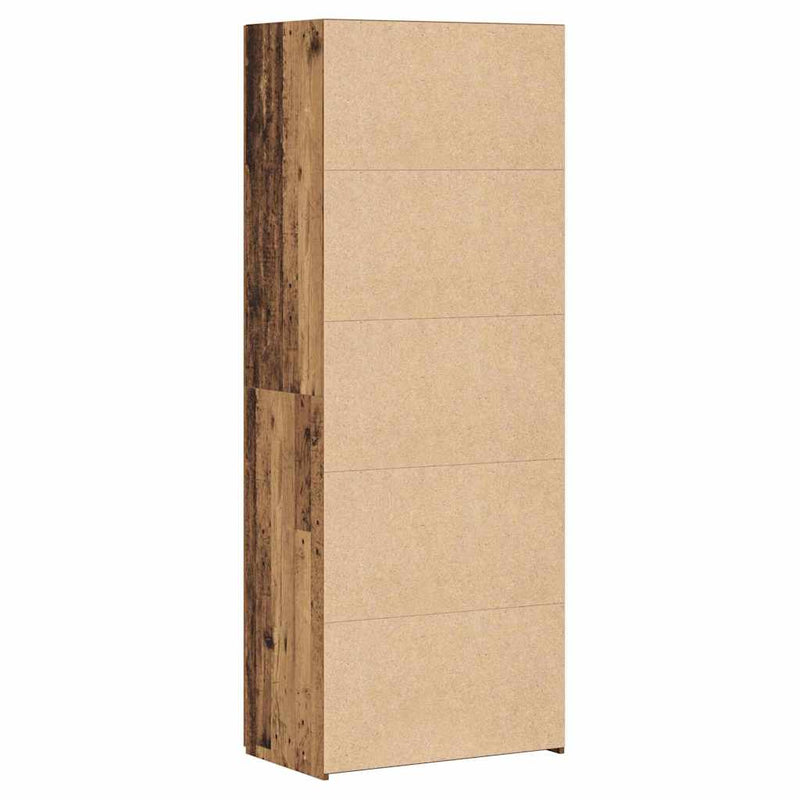 vidaXL Magasfiú Régi fa 70 x 42.5 x 185 cm Faanyag