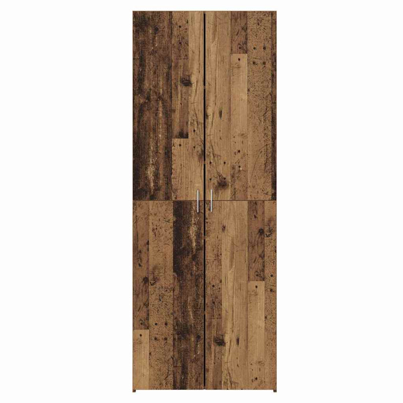 vidaXL Magasfiú Régi fa 70 x 42.5 x 185 cm Faanyag