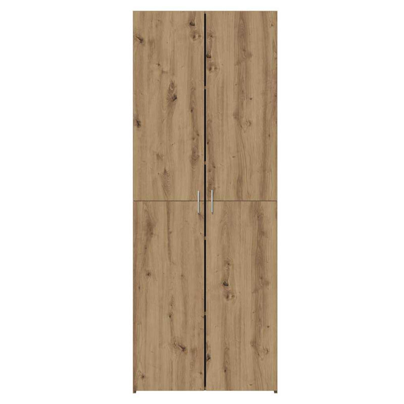 vidaXL Magasfiú kézműves tölgy 70 x 42.5 x 185 cm Faanyag