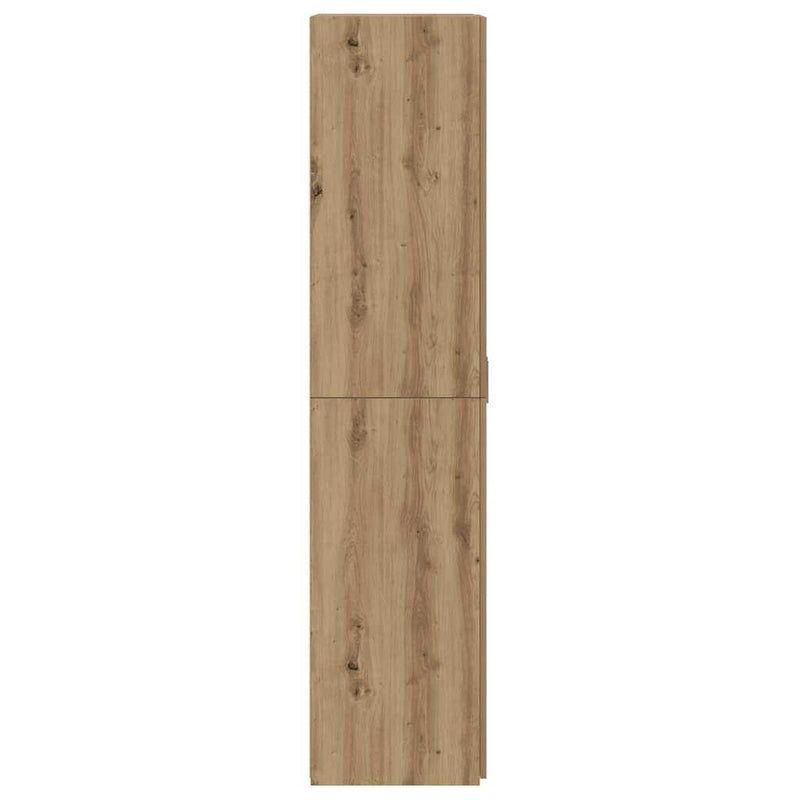 vidaXL Magasfiú kézműves tölgy 70 x 42.5 x 185 cm Faanyag