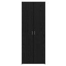 vidaXL Magasfiú Fekete tölgy 70 x 42,5 x 185 cm