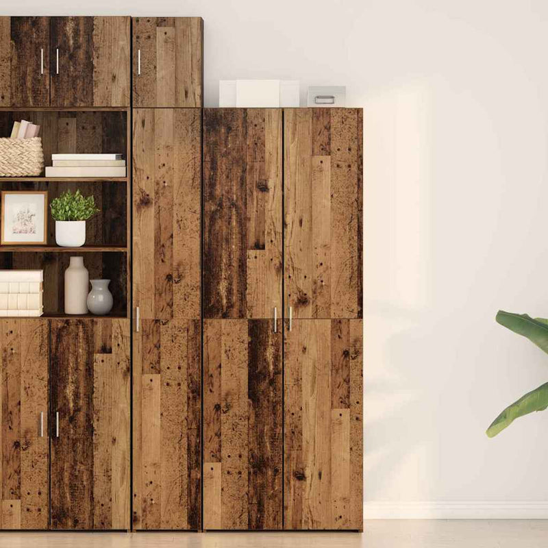 vidaXL Magasfiú Régi fa 70 x 42.5 x 185 cm Faanyag