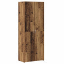 vidaXL Magasfiú 2 pcs Öreg fa 70 x 42,5 x 185 cm