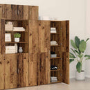 vidaXL Magasfiú Régi fa 40 x 42,5 x 185 cm Faanyag