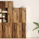 vidaXL Magasfiú 2 pcs Öreg fa 80 x 42 x 185 cm