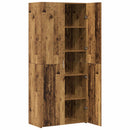 vidaXL Magasfiú 2 pcs Öreg fa 80 x 42 x 185 cm