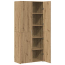 vidaXL Magasfiú 2 pcs Artisan tölgy 80 x 42 x 185 cm