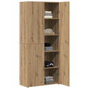 vidaXL Magasfiú 2 pcs Artisan tölgy 80 x 42 x 185 cm