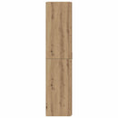 vidaXL Magasfiú 2 pcs Artisan tölgy 80 x 42 x 185 cm