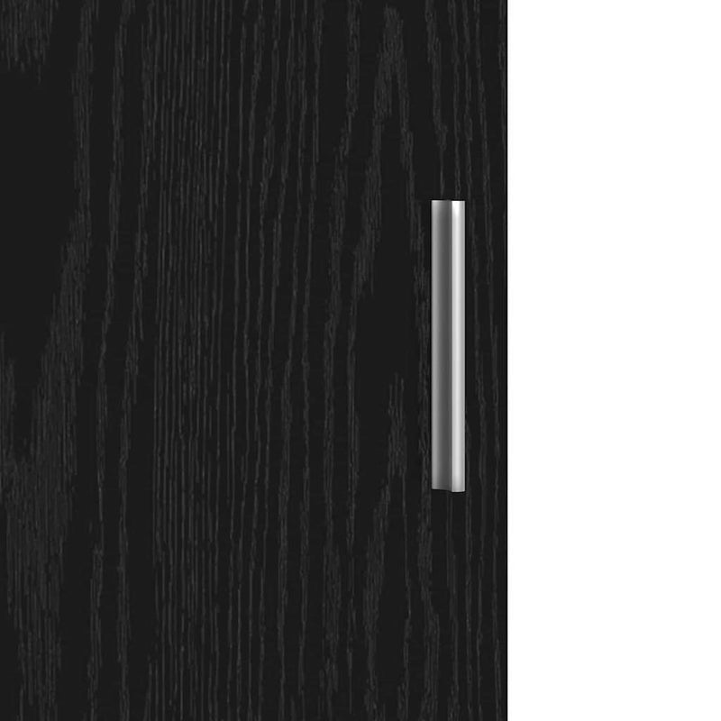 vidaXL Büfé Fekete tölgy 40x42.5x185 cm Épített fa