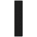 vidaXL Magasfiú 2 pcs Fekete tölgy 80 x 42 x 185 cm