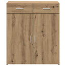 vidaXL Tárolószekrény kézműves tölgy 80 x 42.5 x 93.5 cm Faanyag