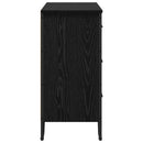 vidaXL Fiókos szekrény fiókkal 2 pcs Fekete tölgy 91 x 35,5 x 74,5 cm