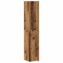 vidaXL Tárolószekrény 3 pcs Öreg fa 30 x 42,5 x 225 cm