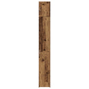 vidaXL Tárolószekrény 3 pcs Öreg fa 30 x 42,5 x 225 cm