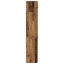 vidaXL Tárolószekrény 3 pcs Öreg fa 30 x 42,5 x 225 cm