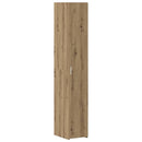 vidaXL Polcos tárolószekrény Kézműves Tölgy 30 x 42,5 x 225 cm
