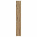 vidaXL Polcos tárolószekrény Kézműves Tölgy 30 x 42,5 x 225 cm