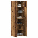 vidaXL Tárolószekrény 2 pcs Öreg fa 70 x 42,5 x 225 cm