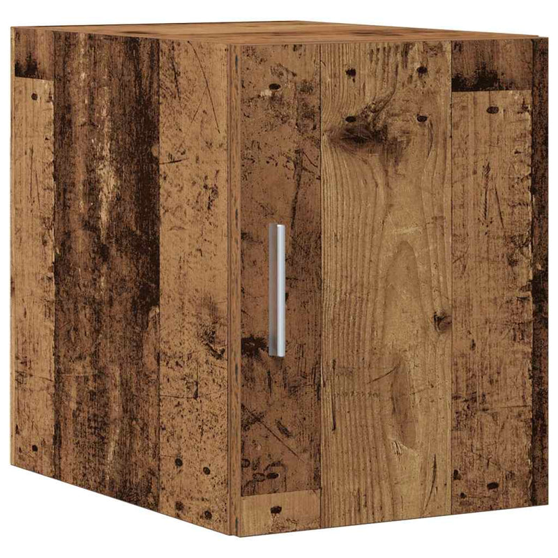 vidaXL Karcsú tárolószekrény Régi fa 30 x 42.5 x 225 cm Faanyag