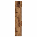 vidaXL Tárolószekrény fiókkal 2 pcs Öreg fa 30 x 42,5 x 225 cm