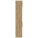 vidaXL Tárolószekrény fiókkal 2 pcs Artisan tölgy 30 x 42,5 x 225 cm