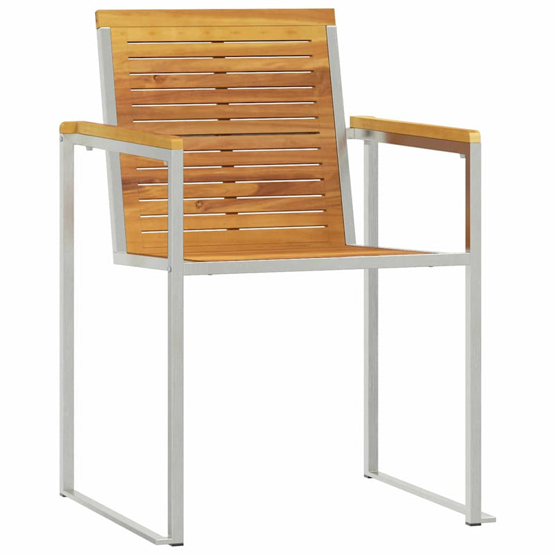 vidaXL Napozónyugágy 3-személy 3 pcs Barna 200x60x88cm Tömör teakfa